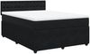 vidaXL Boxspringbett mit Matratze Schwarz 140x190 cm Samt 3287748 Bild 2