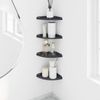 vidaXL Schwebendes Regal mit Regal 4 pcs Anthrazit 18 x 18 x 2 cm 8004091 Bild 4