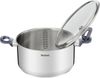 Tefal Kochtopf Daily Cook, Edelstahl, Edelstahl-Topf mit stehendem Deckel,Ausgießer,alle Herdarten,Induktion Bild 2