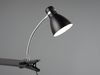 Klemmleuchte HARVEY flexibel, Chrom & Metallschirm Schwarz, 36cm Bild 3
