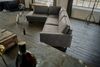 KAWOLA Ecksofa VILNIUS 3-Sitzer mit Recamiere links Lederfaserstoff anthrazit 85 x 217 x 290 cm Bild 4