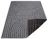 Carpet City Outdoorteppich DUO RUG 5842, rechteckig, Höhe: 5 mm, Wendeteppich Wetterfest In- & Outdoor, Balkon, Terrasse, Wohnzimmer Bild 4