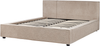 Bett mit Lattenrost MIRANDE 160 x 200 cm Bouclé Taupe Bild 4