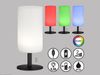 2er SET kleine Outdoor Akku Tischlampen 28cm ohne Kabel mit RGB Farbwechsel Bild 4