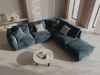 Micadoni Modulares Ecksofa Chris 4-Sitzer Rechts Samt Pastellblau Bild 5