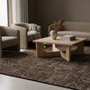 KADIMA DESIGN Wollteppich KOFEL Wohnzimmer Waschbar Schlafzimmer Wohnzimmerteppich Esszimmer, Läufer, Höhe: 9 mm, Braun, 80x150 cm, Modern Esszimmerteppich Einfarbig Waschbar Bild 3