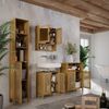 Waschbeckenunterschrank Liora Bambus 48 x 60 cm Vicco Bild 5