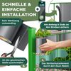 KESSER® PVC Sichtschutzstreifen Sichtschutz Rolle Doppelstabmatten Zaun Blickdicht | Wetterfest und Windschutz | Zaunfolie Sichtschutz Garten Gartenzaun Anthrazit, 35 m Bild 3