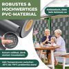 KESSER® PVC Sichtschutzstreifen Sichtschutz Rolle Doppelstabmatten Zaun Blickdicht | Wetterfest und Windschutz | Zaunfolie Sichtschutz Garten Gartenzaun Anthrazit, 35 m Bild 4