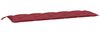 vidaXL Gartenbank-Auflagen 2 Stk. Weinrot 180x50x7 cm Oxford-Gewebe 361725 Bild 3