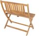 Gartenbank Akazie 80 cm Sitzbank klappbar SKARA 61909180 Bild 3