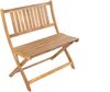Gartenbank Akazie 80 cm Sitzbank klappbar SKARA 61909180 Bild 2