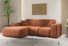 Kaiser Möbel Ecksofa Eckcouch L form, Wohnzimmer Couch SIENA stoff Poso und Salvador, Bequem, originelles Design, praktisch, viele Farben Bild 5