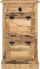 vidaXL Schuhschrank mit 4 Fächern und Schublade Massivholz Mango 328297 Bild 2