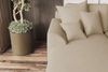99rooms Gusto Ecksofa Strukturstoff NEVE Beige Links mit Schlaffunktion Bild 4