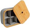 Bambuskorb Aufbewahrungskorb 6-fach Unterteilung faltbar Aufbewahrungsbox Bambus Bild 3