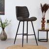 Bronx71 Barhocker Microfaser Morris anthrazit 71 cm - 4er Set Bild 2