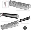 KingLux Hackmesser Damastmesser Nakirimesser 67 Schicht Damaszener Stahl Bild 2
