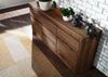 Sideboard Sheesham 185x40x80 rot-braun gebeizt TORONTO #102 Bild 2
