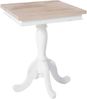 CLP Beistelltisch Lorne quadratisch Sofatisch in Landhausstil Shabby Chic,natura/weiß 50 cm Bild 5