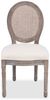 vidaXL Esszimmerstühle 2 Stk. Creme Stoff [244089] Bild 3