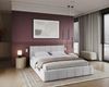 thematys Polsterbett Bett aus Velours Stauraumbett - TOPSELLER - MADE IN EU - (verfügbar 90x200 120x200 140x200 160x200 180x200cm, Bettrahmen, Bett, Optional mit Matratze bestellbar, mit großen gepolsterten Kopfteil, mit Bettkasten zum aufklappen), Met... Bild 3