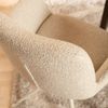 Bronx71 Esszimmerstuhl Alex drehbar Bouclé taupe Bild 5
