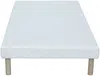 Vente-unique - ASTHENIS Lattenrost und Bettrahmen Stoff Weiß - B 90 cm x H 31 cm x L 190 cm Bild 3