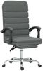 vidaXL Bürostuhl mit Massagefunktion Dunkelgrau Stoff, Drehbar [349726] Bild 2