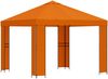 vidaXL Pavillon 3 x 3 m Orange Polyester und Stahl 190 gsm 900357 Bild 2