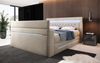 Boxspringbett Neptun mit TV Lift und RGB 200x200 Beige H2 (bis 70kg) Bild 3
