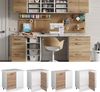 Eckschrank für Hausrat R-Line Sonoma 86 cm mit Tür, ohne Arbeitsplatte Vicco Bild 2