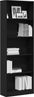 vidaXL Bücherregal Schwarz Eichen-Optik 60 x 24 x 176 cm Holzwerkstoff 862468 Bild 3