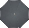 Doppler Sonnenschirm / Großschirm "Telestar 500", inkl. Schutzhülle, anthrazit, Ø 500 cm,ohne Volant, mit Windventil Bild 2