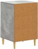 vidaXL Nachttisch Betongrau 43 x 39,5 x 66,5 cm Holzwerkstoff 895018 Bild 5