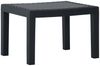 vidaXL 3-tlg. Garten-Lounge-Set mit Auflagen Kunststoff Grau 315855 Bild 3
