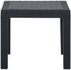 vidaXL 3-tlg. Garten-Lounge-Set mit Auflagen Kunststoff Grau 315855 Bild 4