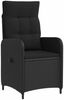 vidaXL Outdoortisch-Set 5 pcs Schwarz 3422407 Bild 2