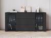 Kommode Clarkoy SB 150 2D3S (Farbe: Schwarz, ohne Beleuchtung) Bild 3