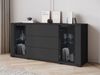Kommode Clarkoy SB 150 2D3S (Farbe: Schwarz, ohne Beleuchtung) Bild 2