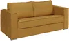 Vente-unique - LORETO Sofa Stoff Gelb - B 223 cm95 cm x H 90 cm x L 195 cm Bild 2