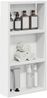 vidaXL Badezimmer-Wandschrank Weiß 30 x 10 x 60,5 cm Holzwerkstoff 889319 Bild 3