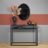 Spinder DANIËL 120 Konsolentisch Stahl Eiche Minimalistisch Bild 5