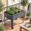VCM Blumentöpfe Balora 921112 Schwarz H. 45 x B. 50 x. T. 40 cm Bild 3