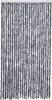 vidaXL Fliegenvorhang Silbern 100x230 cm Chenille 377380 Bild 3