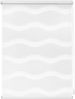 Lichtblick Sonnenschutzsysteme GmbH Doppelrollo Stockholm 45 cm x 150 cm (BxL) Weiß Duo Rollo in extravagantem Stil; Klemm- und schraubbar; Lichtdurchlässig und blickdicht Bild 2