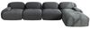 BBWL Sofa 4-Sitzer Ecksofa Cordstoff modular mit Chaiselongue, ohne Montage, 32D hochelastische Polsterung, rutschfest, extra-breite Armlehnen Bild 4