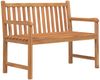 vidaXL 5-tlg. Garten-Essgruppe Massivholz Teak 3157167 Bild 5