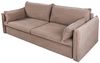 riess-ambiente Schlafsofa APARTMENT 200cm taupe · 3-Sitzer-Couch mit Cord-Bezug inkl. Kissen, Einzelartikel 1 Teile, mit Bettfunktion für Wohn- oder Gästezimmer · verstellbare Rückenlehne Bild 2