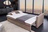riess-ambiente Schlafsofa APARTMENT 200cm taupe · 3-Sitzer-Couch mit Cord-Bezug inkl. Kissen, Einzelartikel 1 Teile, mit Bettfunktion für Wohn- oder Gästezimmer · verstellbare Rückenlehne Bild 3